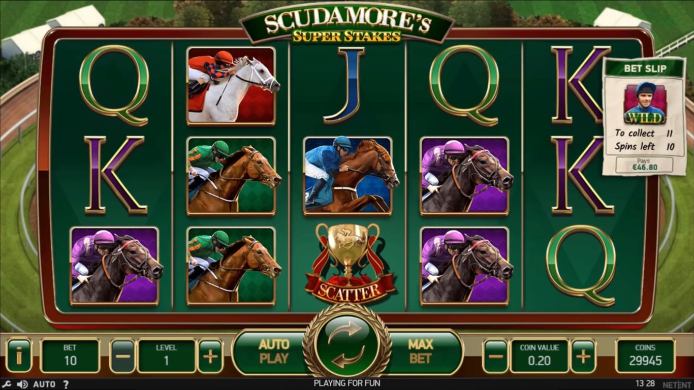 Scudamores Super Stakes Slot Game