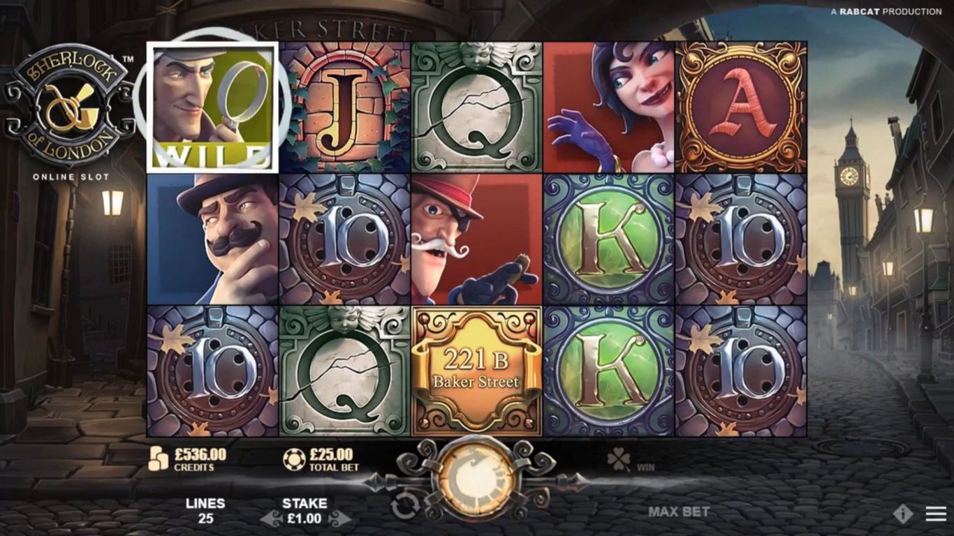 Sherlock of London Slot Game