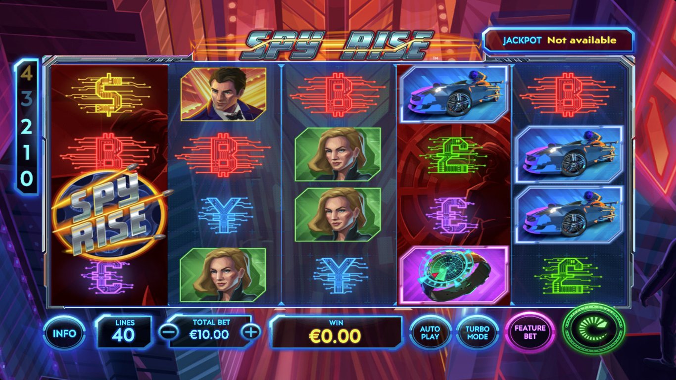 Spy Rise Slot Game