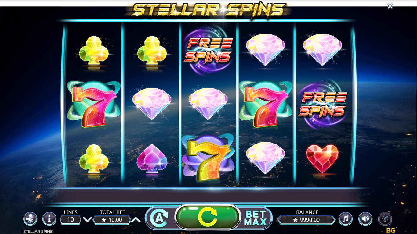 Stellar Spins Slot Game