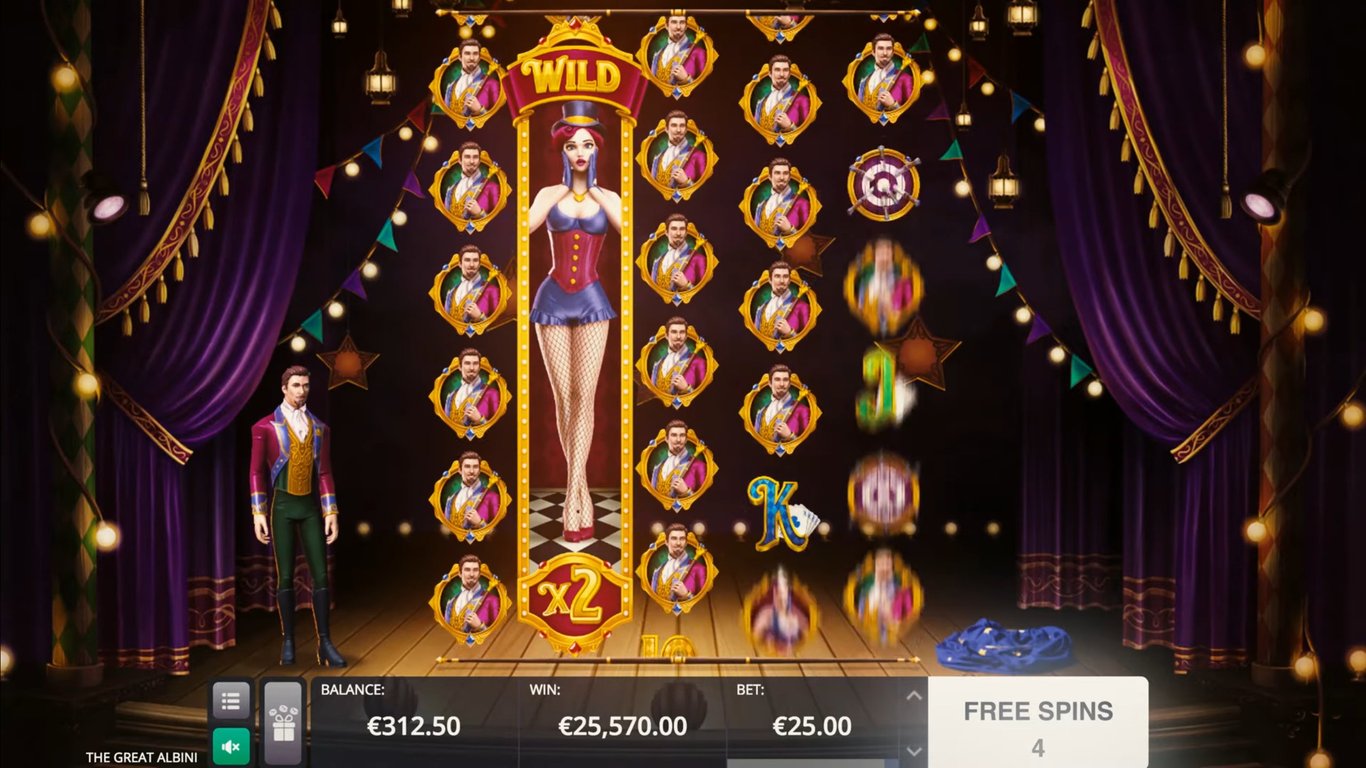 The Great Albini Slot Game