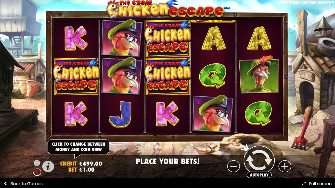 The Great Chicken Escape Slot Game