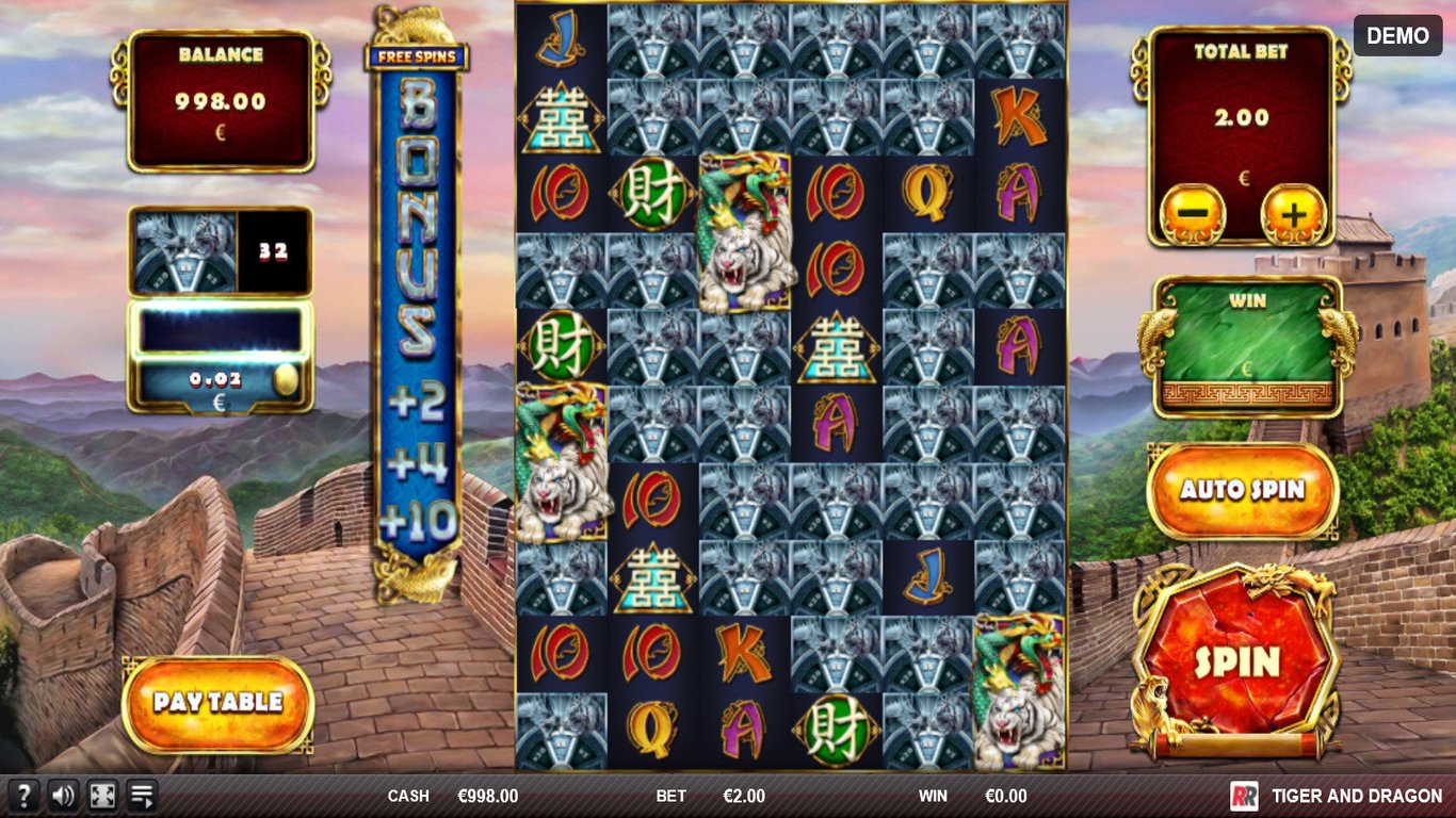Tiger and Dragon Slot Game