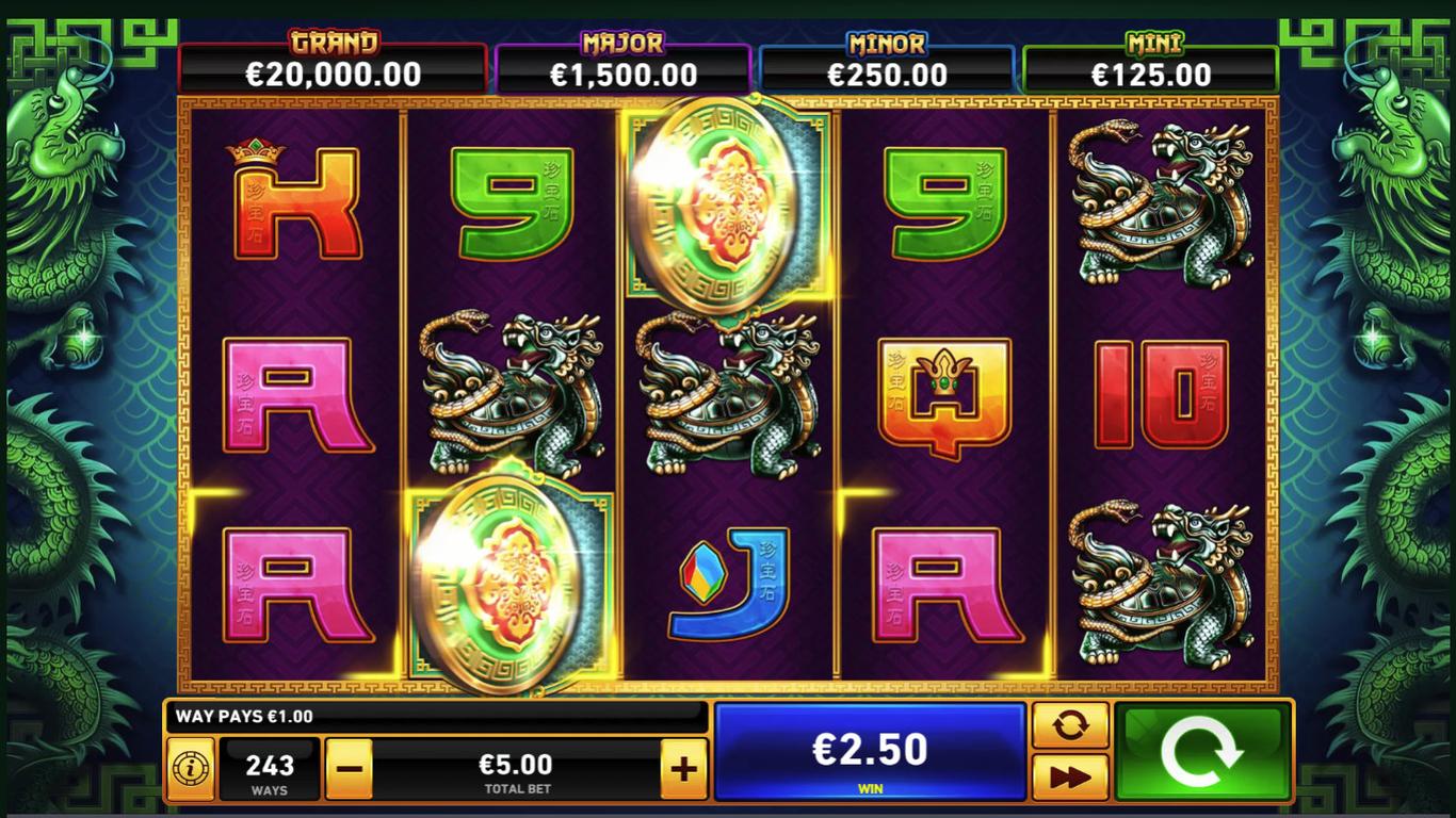 Tiger Turtle Dragon Phoenix Slot Game