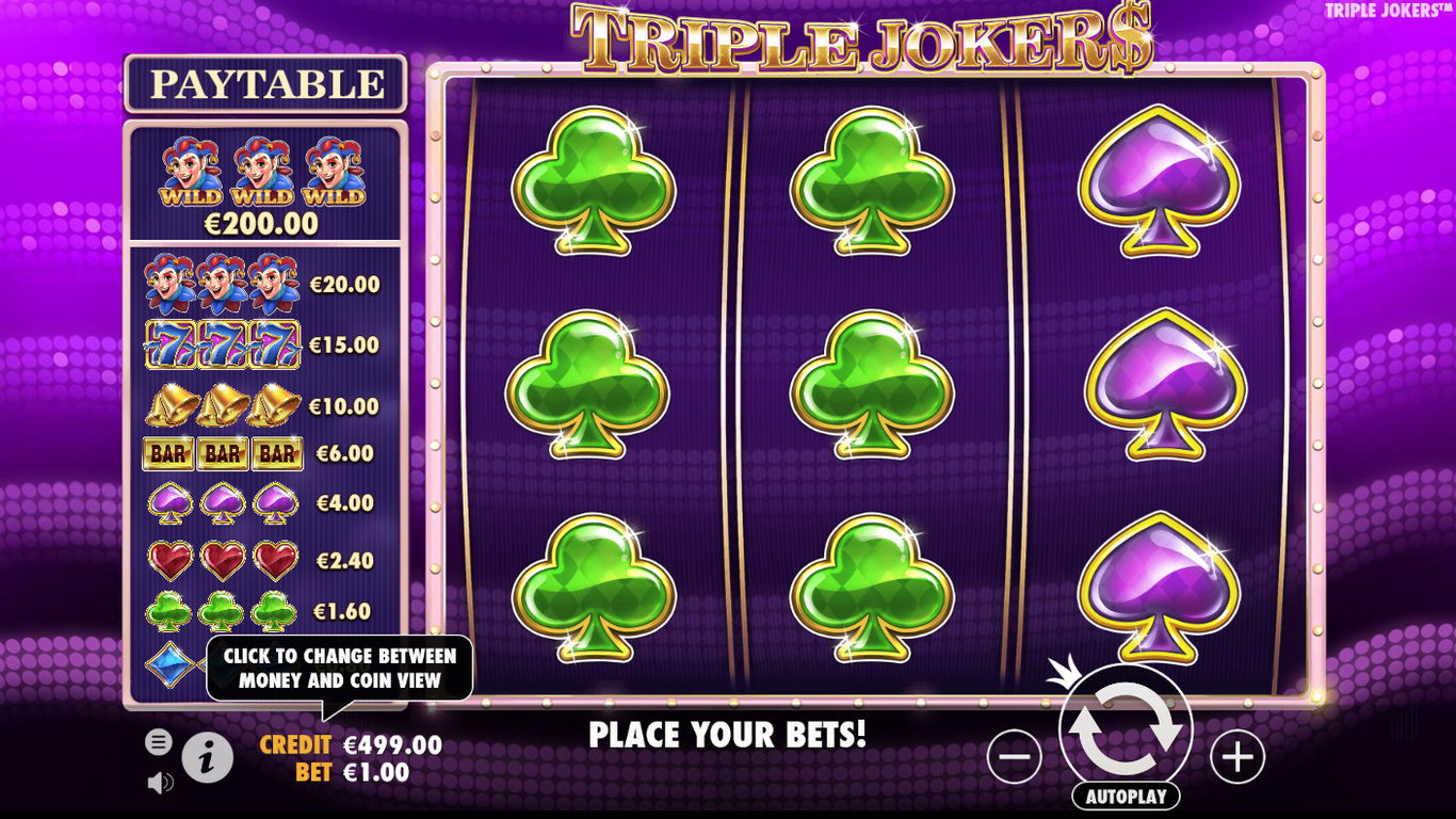 Triple Jokers Slot Game