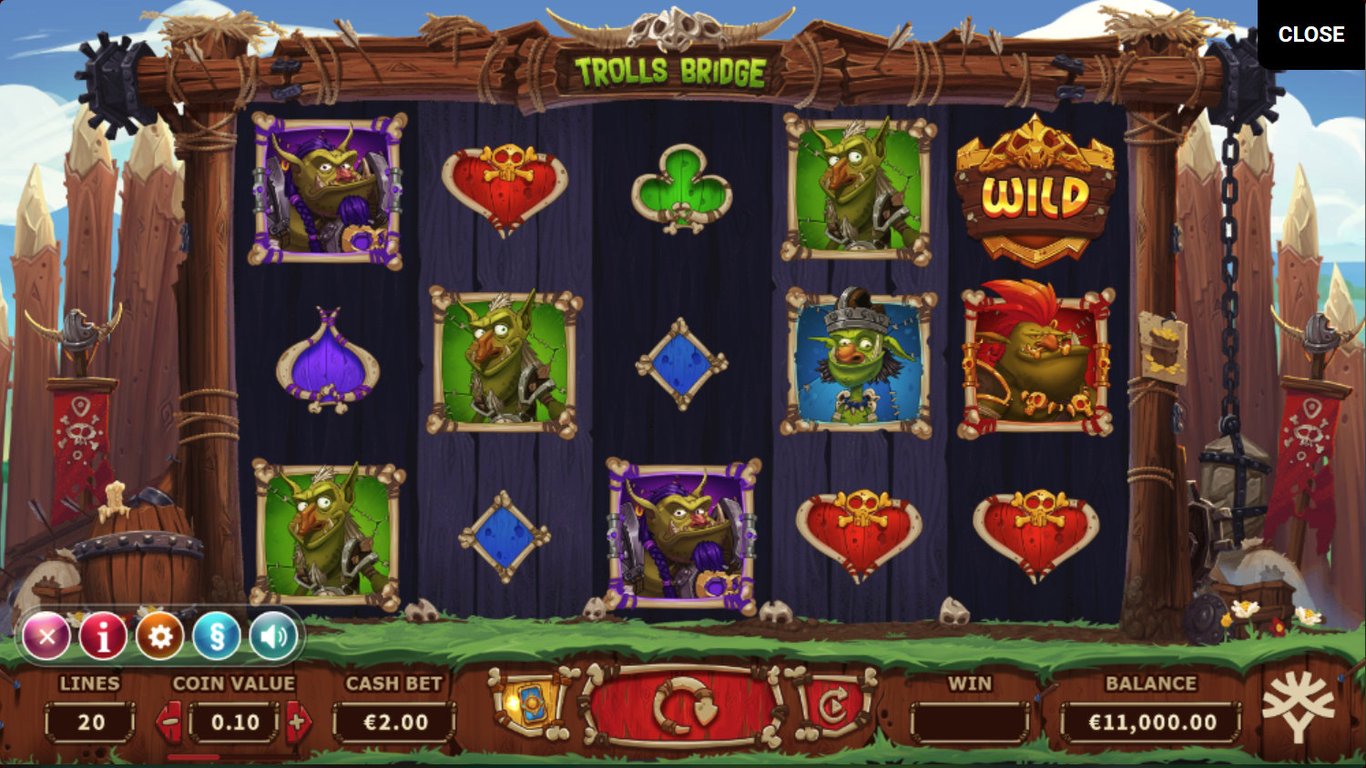 Trolls Bridge Slot Game