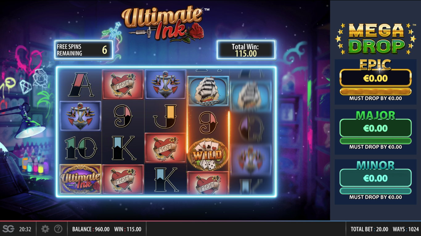 Ultimate Ink Slot Game