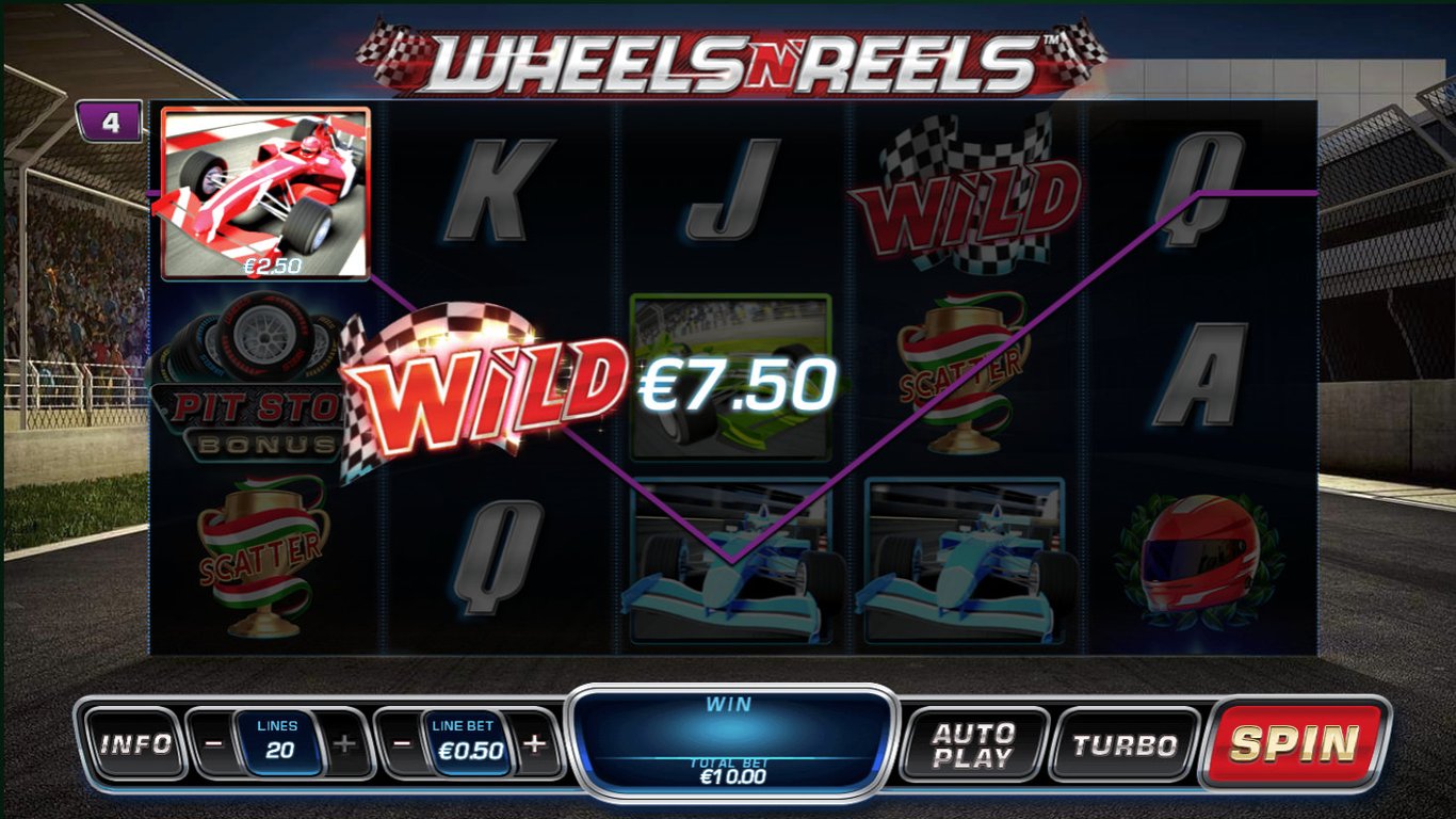 Wheels N Reels Slot Game