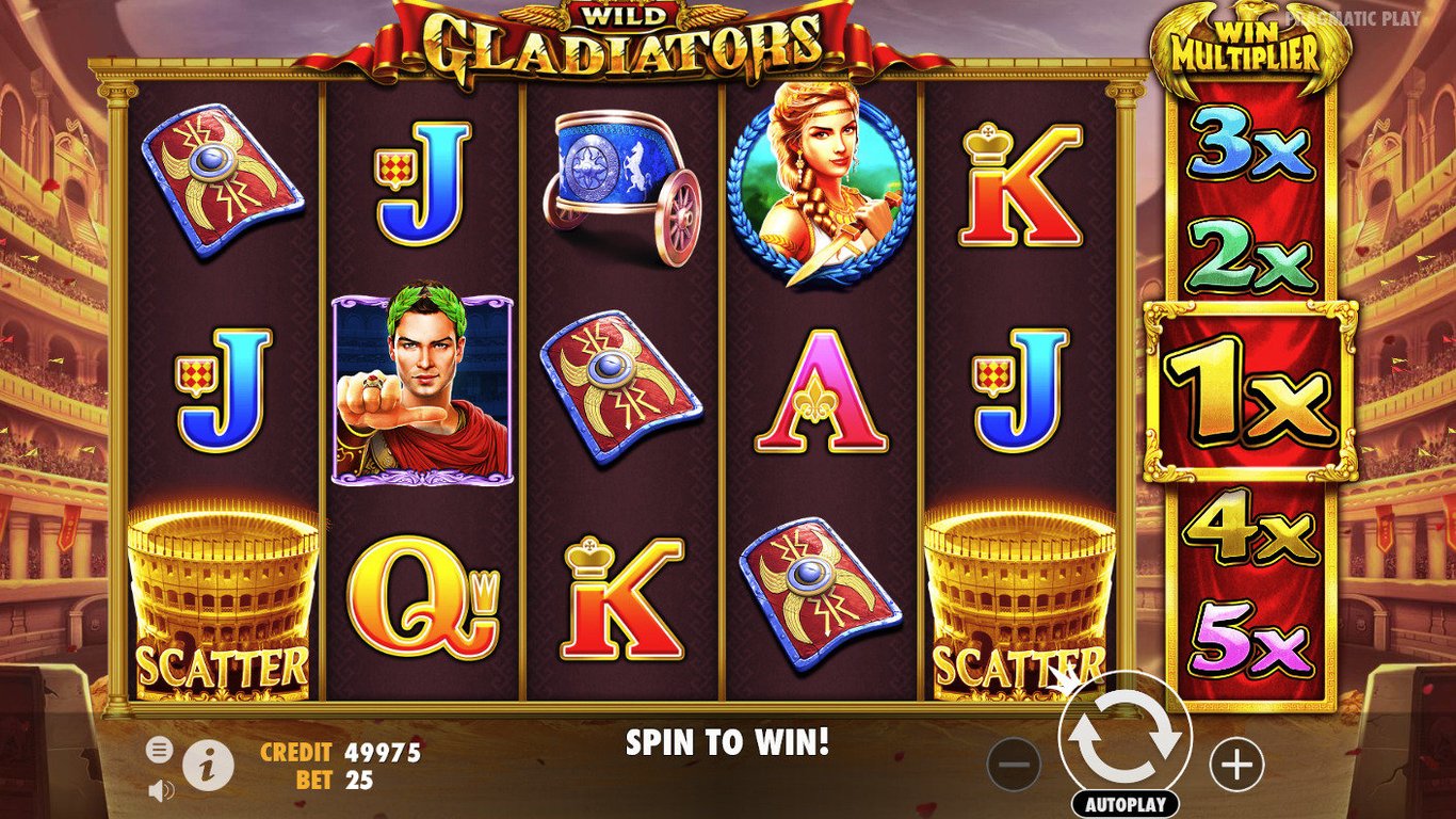 Wild Gladiators Slot Game