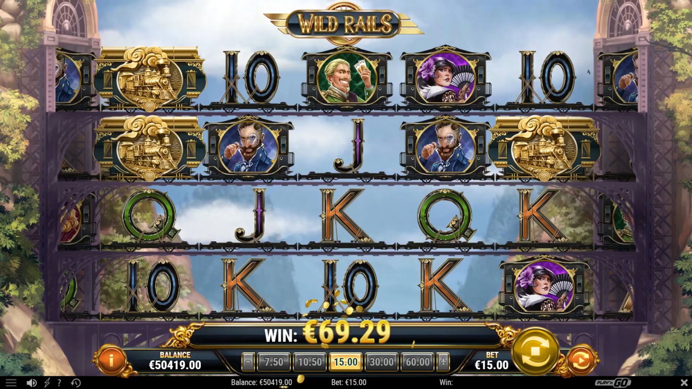 Wild Rails Slot Game