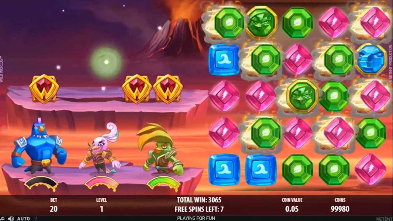Wild Worlds Slot Game